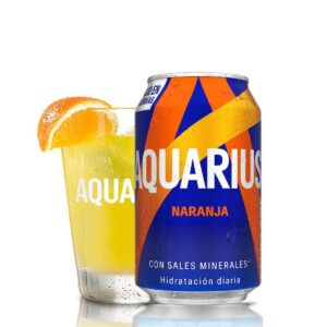 Aquarius Naranja Lata 330ml